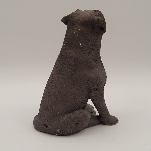 Vintage Sandicast Chocolate Labrador Figurine - Picture 6 of 12